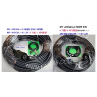 *** 미쓰비시 서보 모터MR-J2S(MR-J2) 
엔코더 케이블MR-JHSCBL**M-L/H  (H 가동/ L 비가동형/모터컨넥터 ㄱ,ㅡ)
적용모터사양:HC-SFS/LFS/RFS , HA-LF  
 * MR-J2S (J2)/J3 대용량 파워 MR-PWCNS*-**M-L/H 
가동/비가동/모터컨넥터ㄱ,ㅡ(모터용량에따라 케이블 변동)
적용모터사양: MR-JHSCBL**M-L/H, HC-SFS/LFS/RFS , HA-LFS
  ( 하기 사양외 문의,별도 제작 해드림)*

 