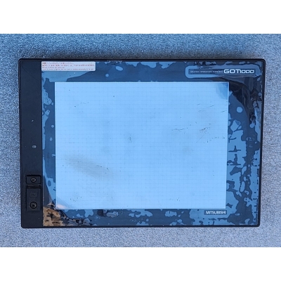 Mitsubishi터치스크린 GT1575-VNBA  (뒷면GT15-75ABUSL부착... 이미지