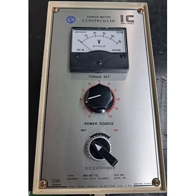 유신VS토르크제어반셋트 ,IMD-80/TS (유신중전기토우크모터제어반) 이미지