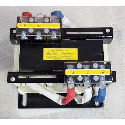 인버터380V15KW용,미사용 출력용리액터15KW.(MODEL:MIRA3FL-15) 3P 이미지