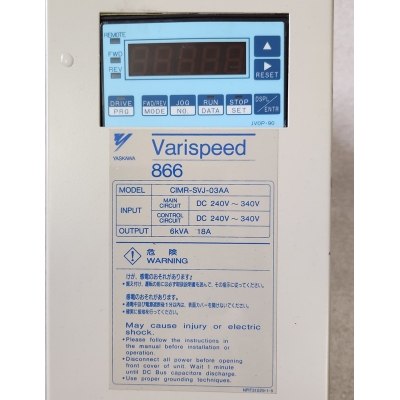 CIMR-SVJ-03AA.  AC서보드라이브 Varispeed866 이미지